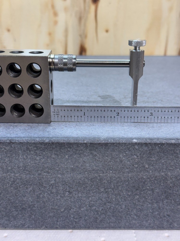 Adjustable tool height setter - short - ø1/2" stem