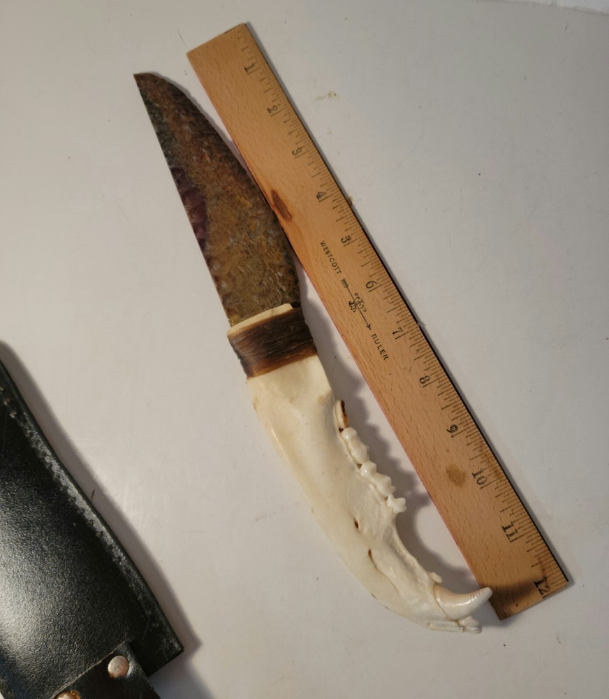 Obsidian Dagger with Sheath