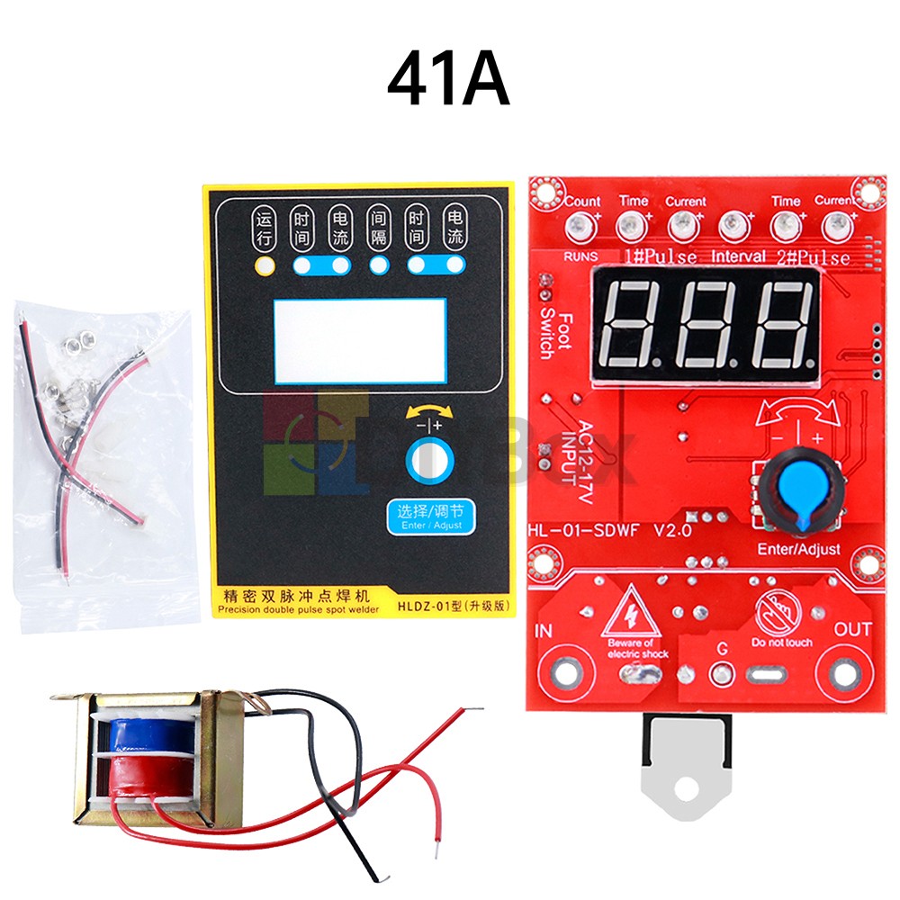 Spot Welding Machine Spot Welder Control Board Dual Pulse Transformer Controller