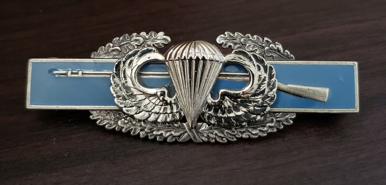 Airborne Jump Wing US Army Military Combat Infantry Rare Badge CIB Pin Insignia