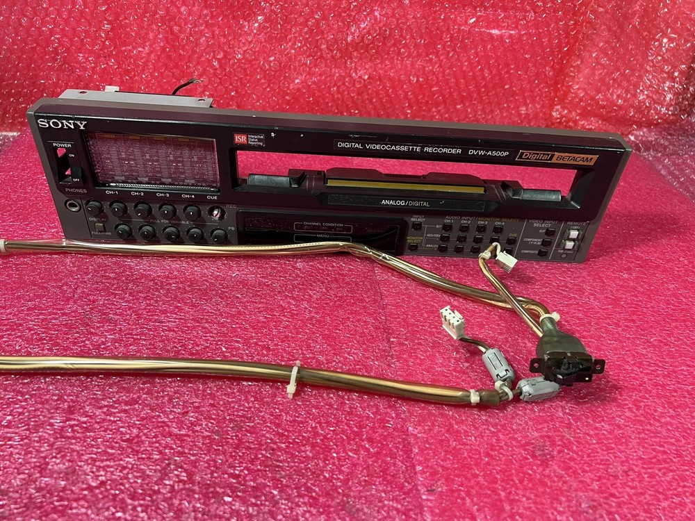 Sony DVW-A500P DIGITAL VIDEOCASSETTE RECORDER ''Panel only''