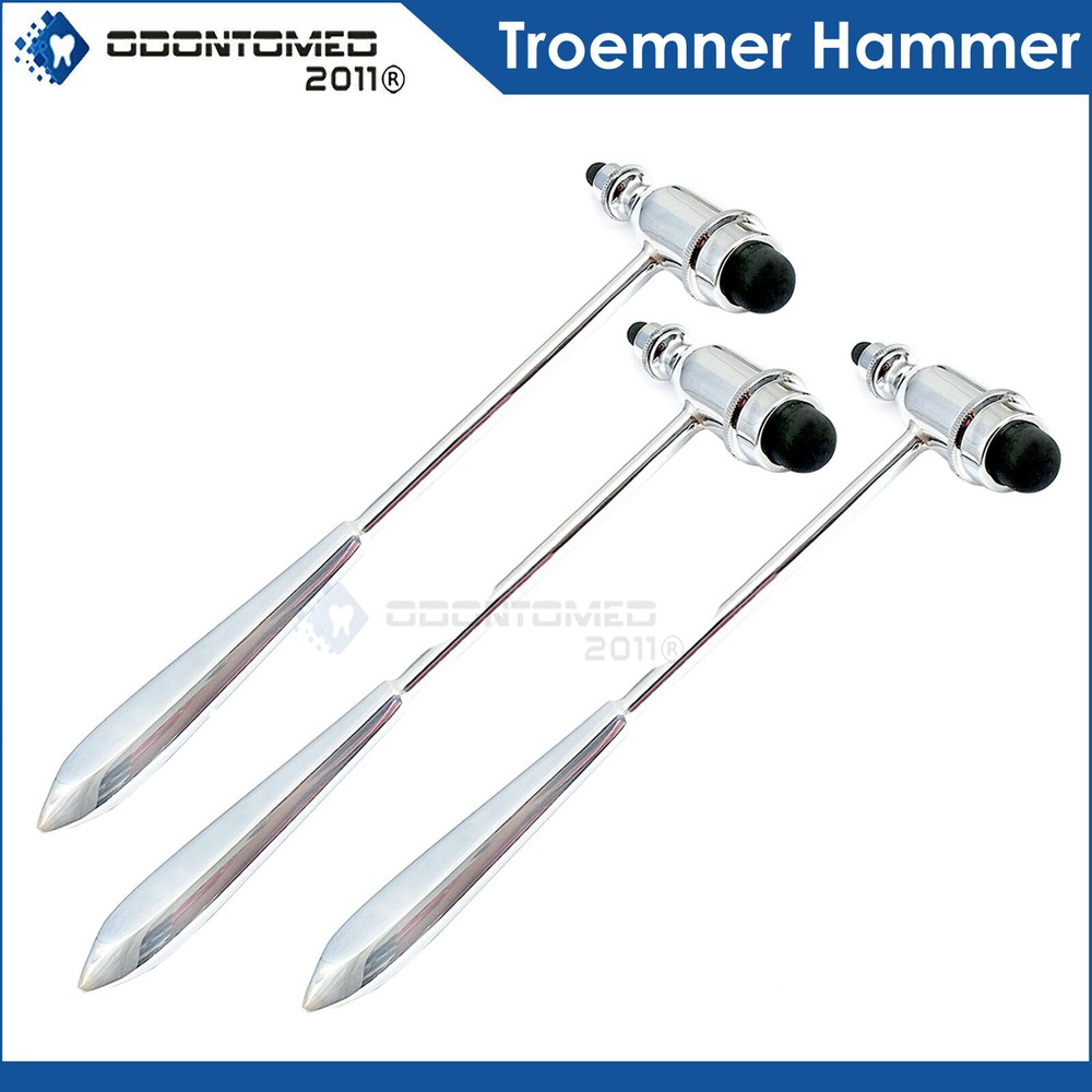 3 Pieces Troemner Percussion Hammer (Reflex Hammer)