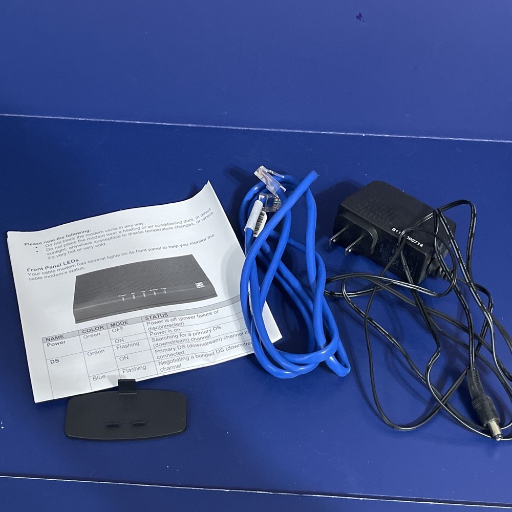 ZOOM 343 Mbps DOCSIS 3.0 Cable Modem Model: 5341