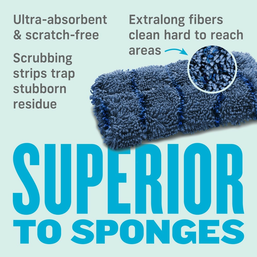 E-Cloth Kitchen Dynamo, Premium Microfiber Non-scratch Kitchen Dish Scrubber