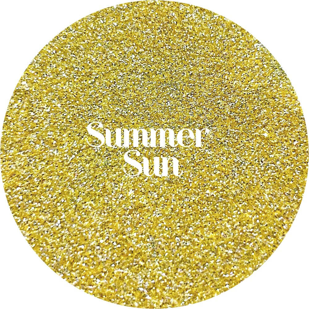 Premium Polyester Glitter - Yellow