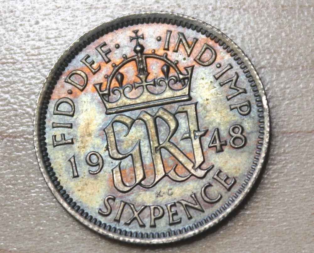 1948 Great Britain 6 Pence