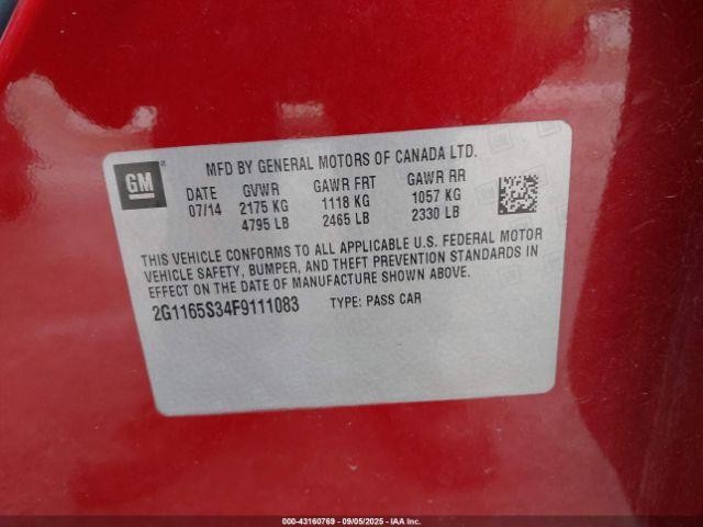 Used Blind Spot Detection System Warning Control Module fits: 2015 Chevrolet Imp