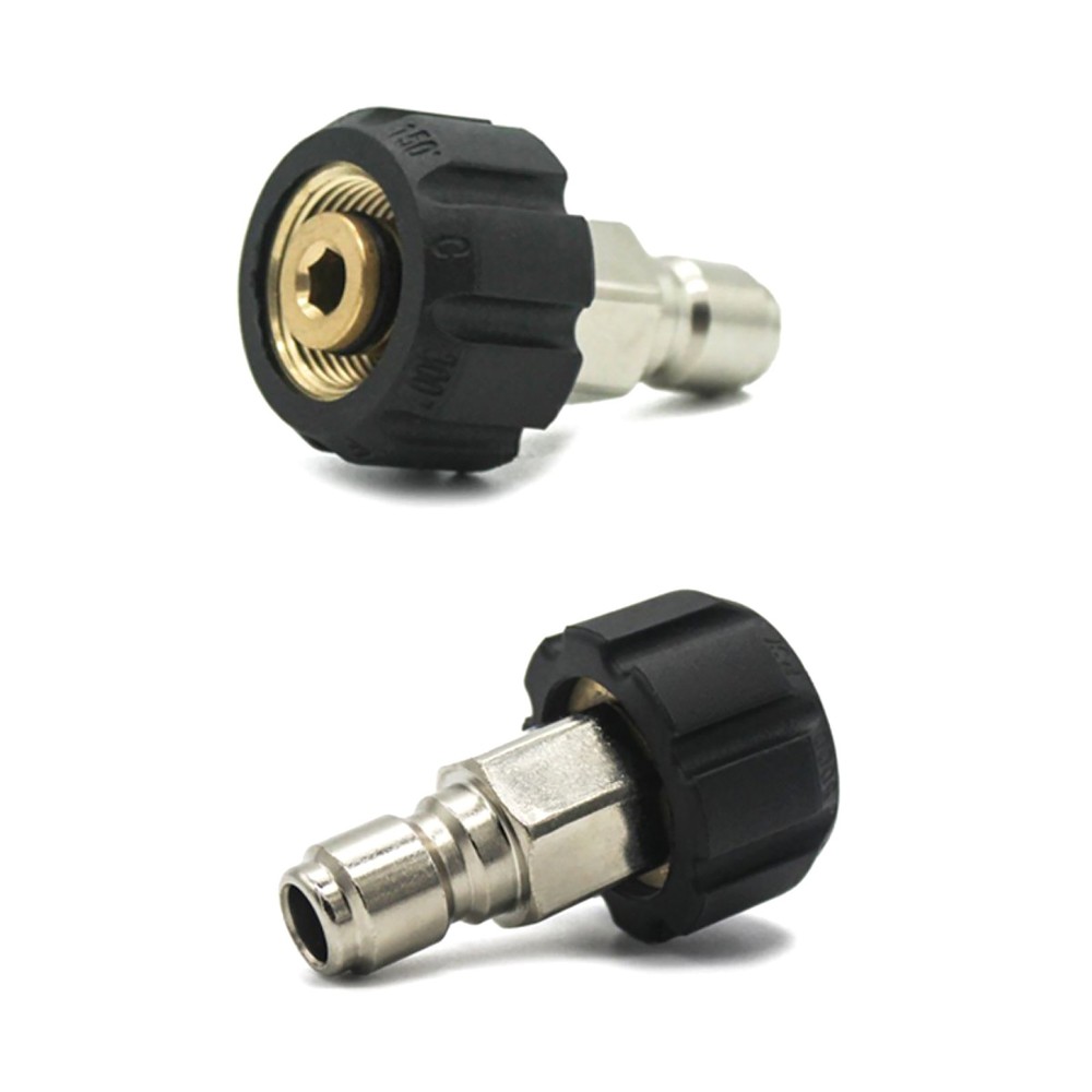 Pressure Washer Hose Adapter convert 3/8" threads to quick release fittings