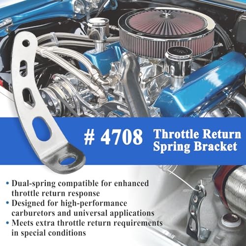 4Pcs 4708 Throttle Return Spring Bracket, Fixed Throttle Return Spring