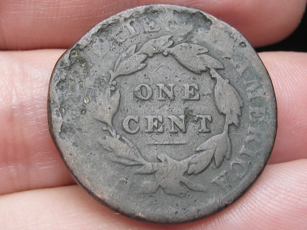1816-1835 Matron Head Large Cent Penny- Mature Head