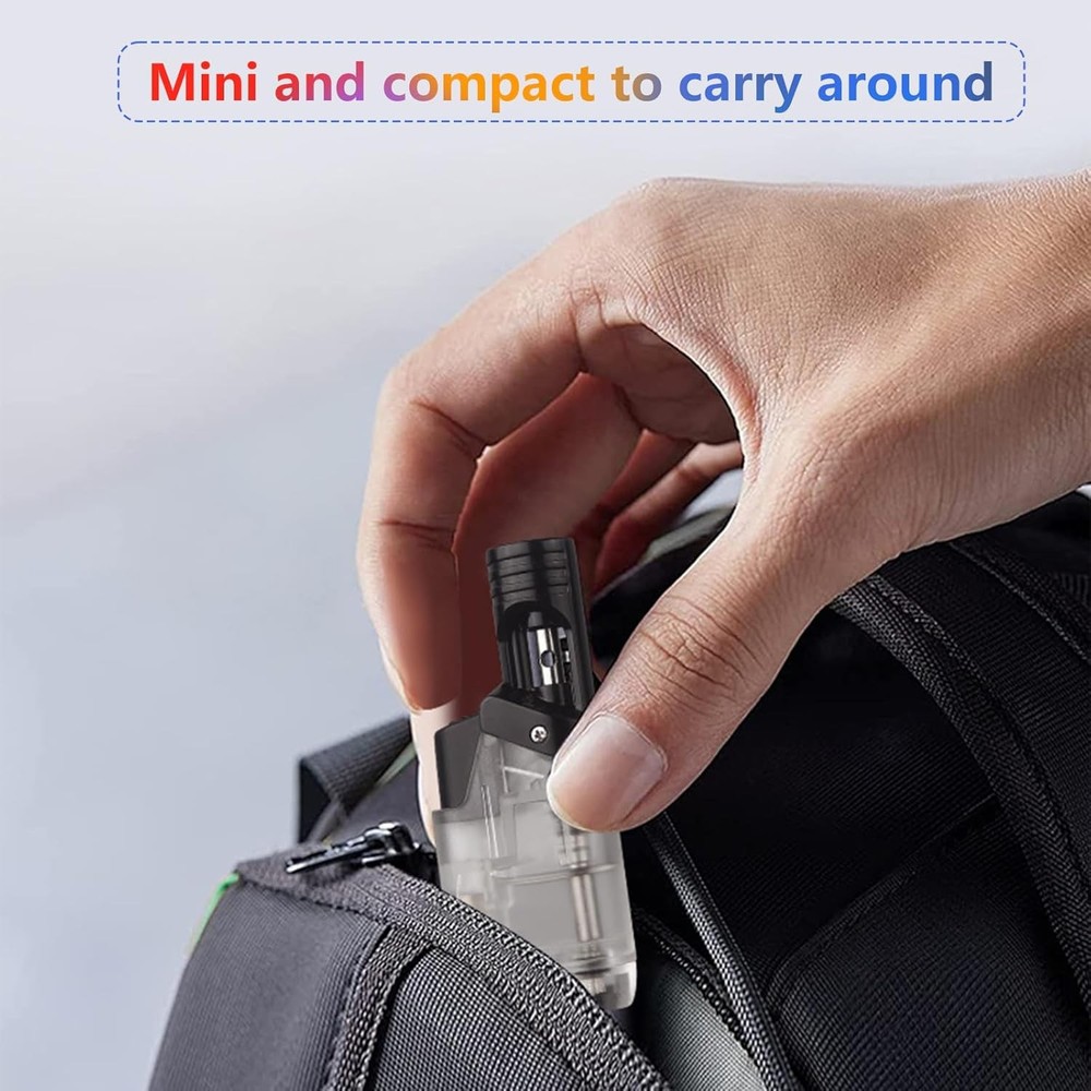 Torch Lighter, 2 Pack, Adjustable Jet Flame Mini Lighters, 2pc-black