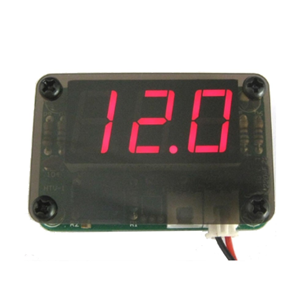 DIY Kit HTV-1 Voltmeter DC 4.2–30V Voltage Meter Digital LED Voltmeter