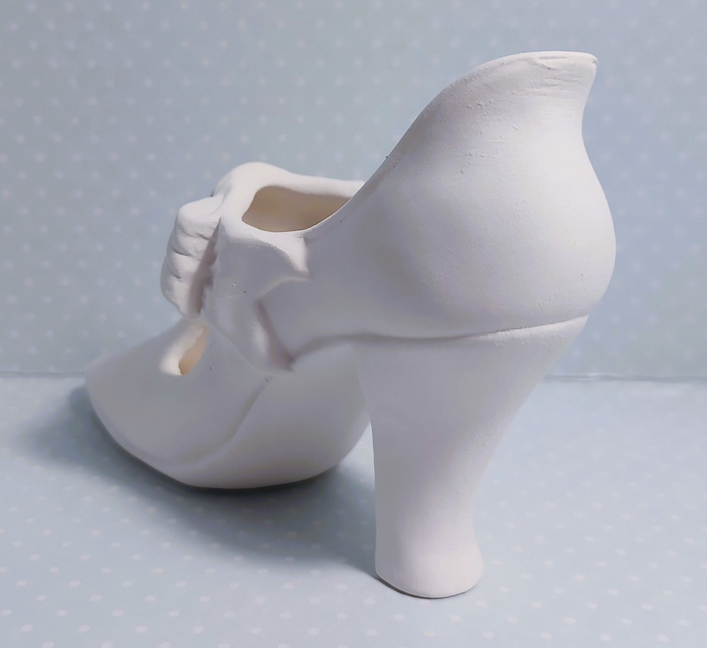 Shoe ~ Ceramic Bisque Ready to Paint