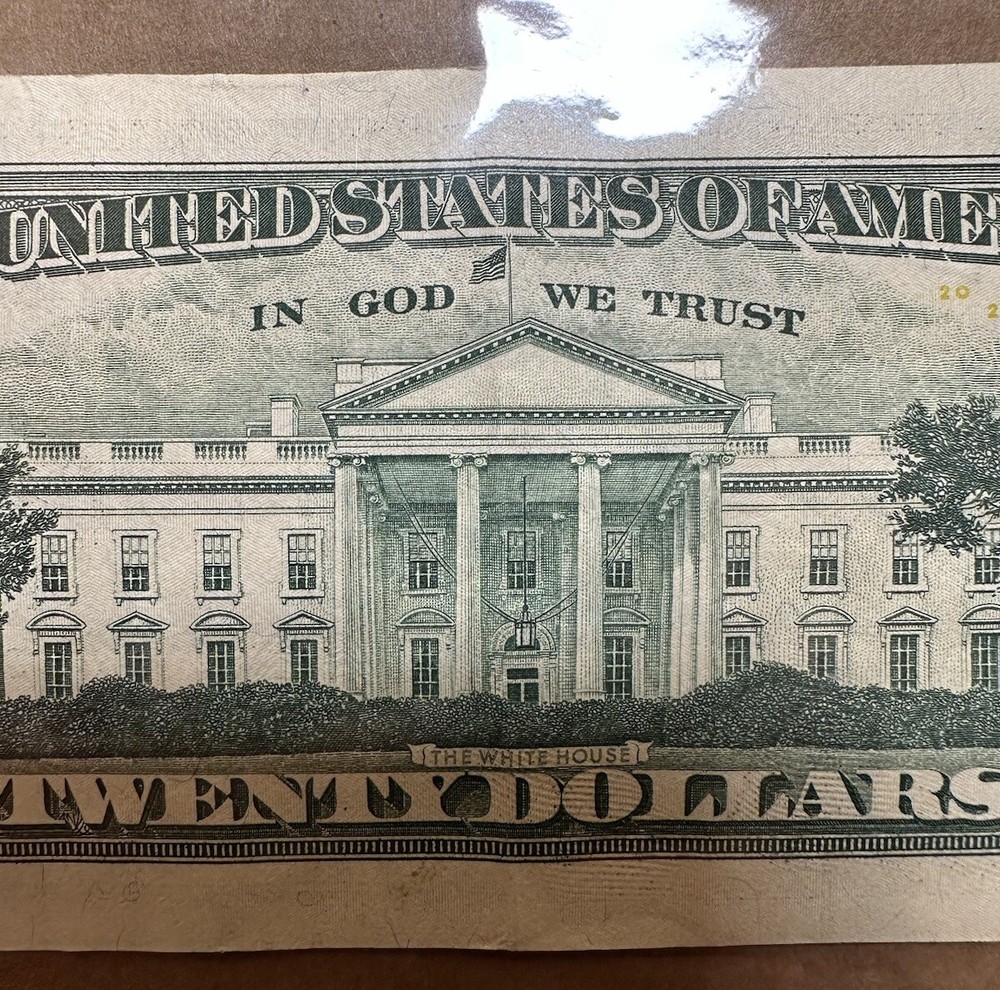 $20 BILL INK SMEARS RARE