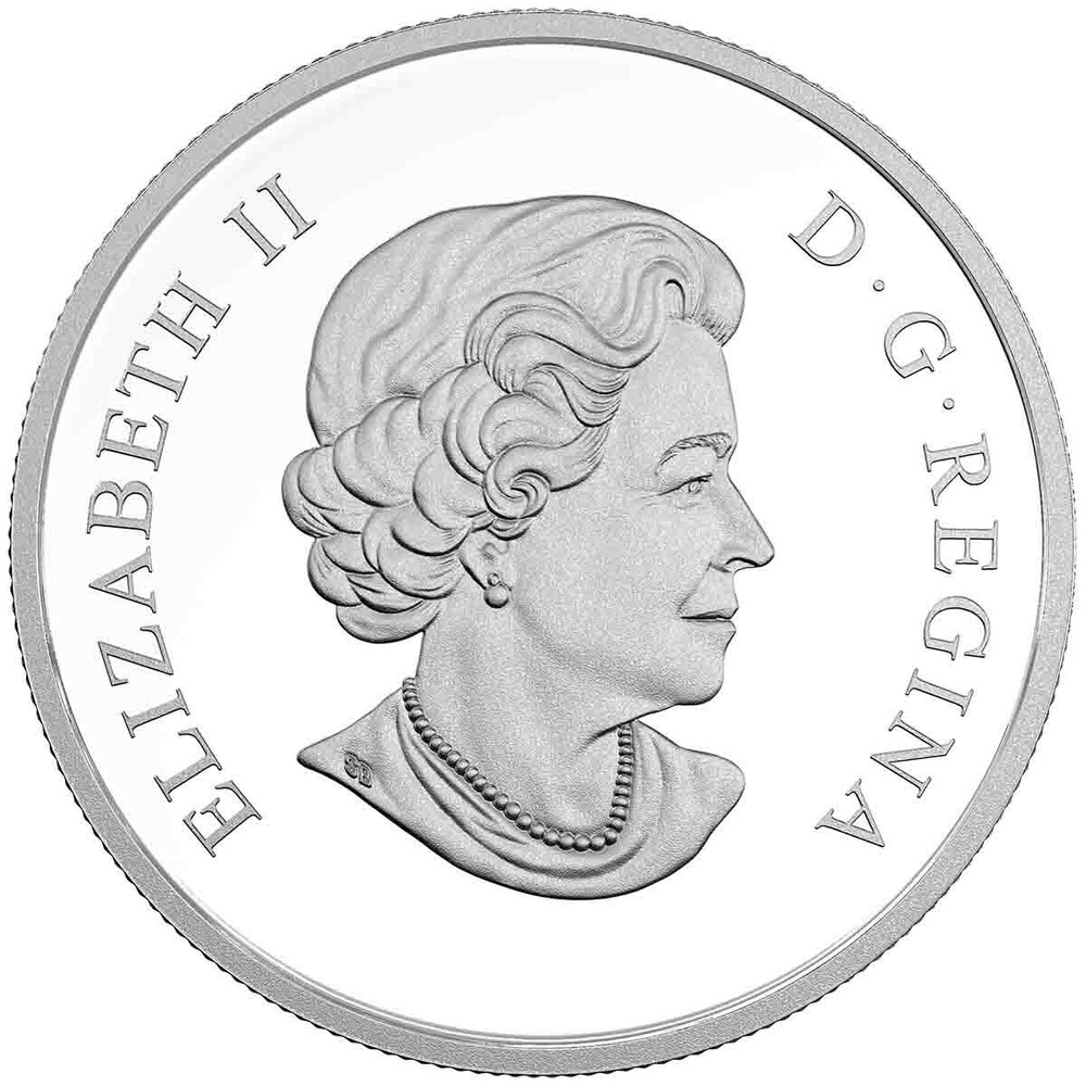 2018 Canada $20 Ice Crystals - Pure Silver Coin