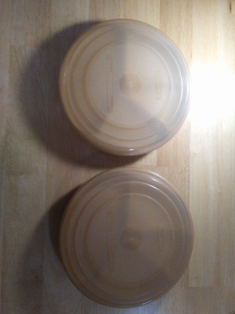 Littonware Microwave Divided Plates with Lids