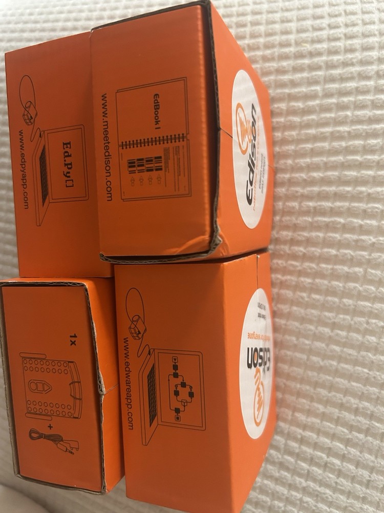 4 Sealed new Coding Edison Robot STEM