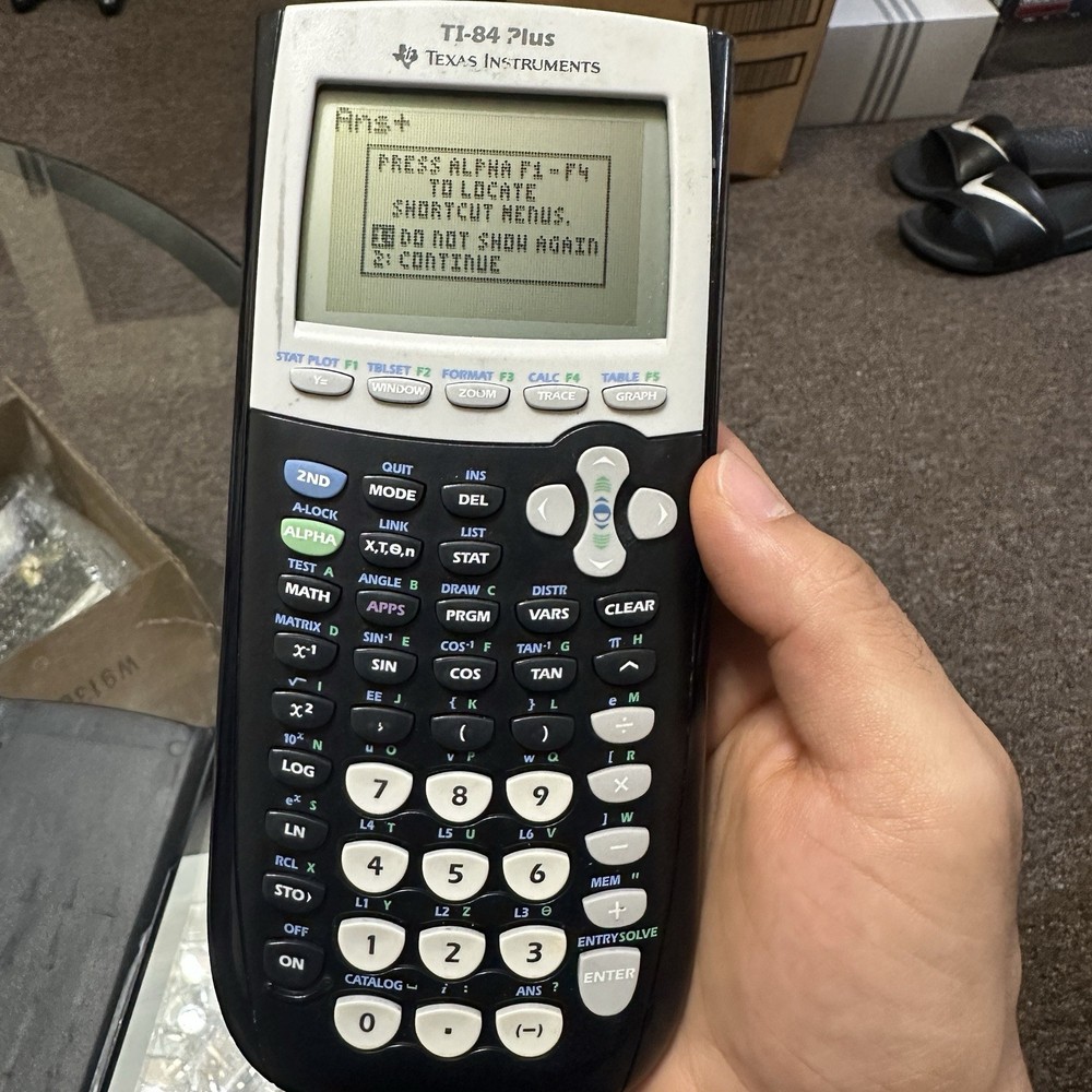 Texas Instruments TI-84 Plus Graphics Calculator - Black