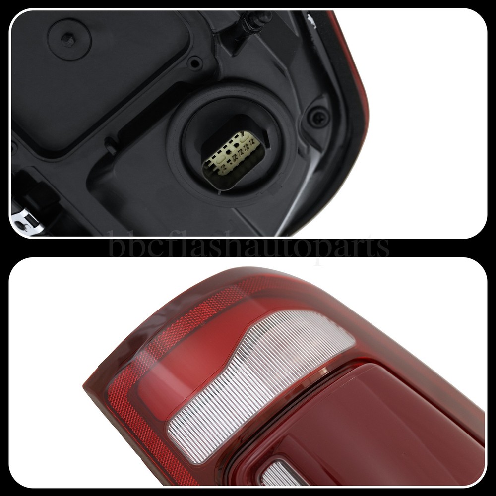 Red LED Tail Light Assemblies For 2019-2020 2021 Dodge Ram 1500 Right Side RH