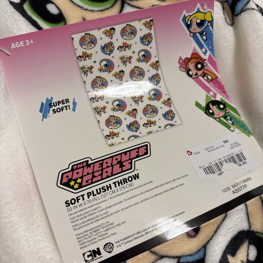 Powerpuff Girls Throw