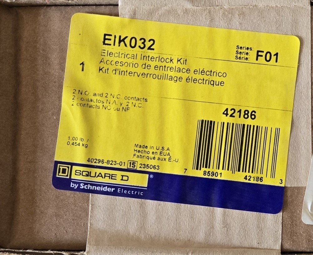 SCHNEIDER ELECTRIC EIK032 / SquareD (NEW IN BOX)
