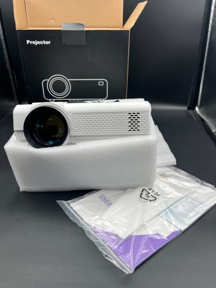 XRPrime Mini WiFi Projector White NEW