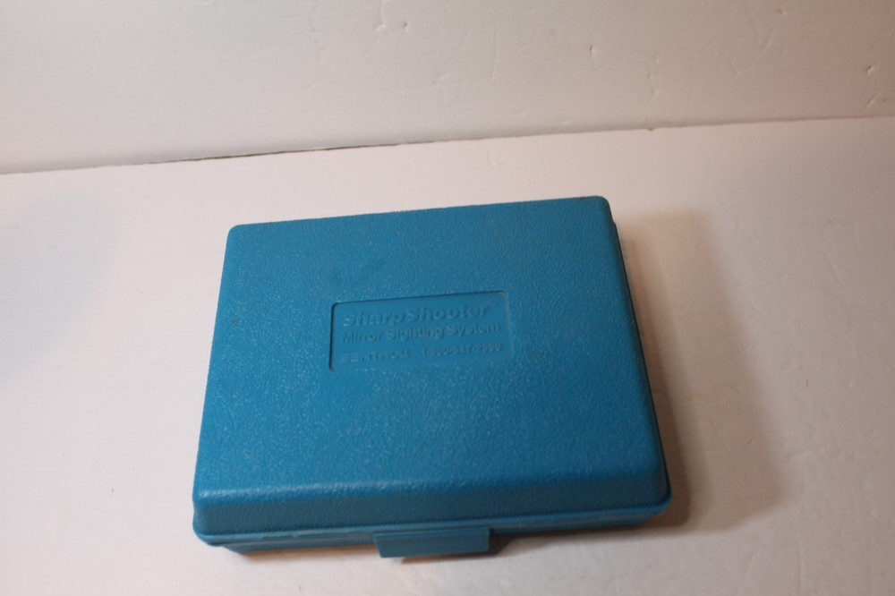 SENTROL 6060 MIRROR SHARPSOOTER GUN SIGHTING SYSTEM TESTER CASE & INSTRUCTIONS
