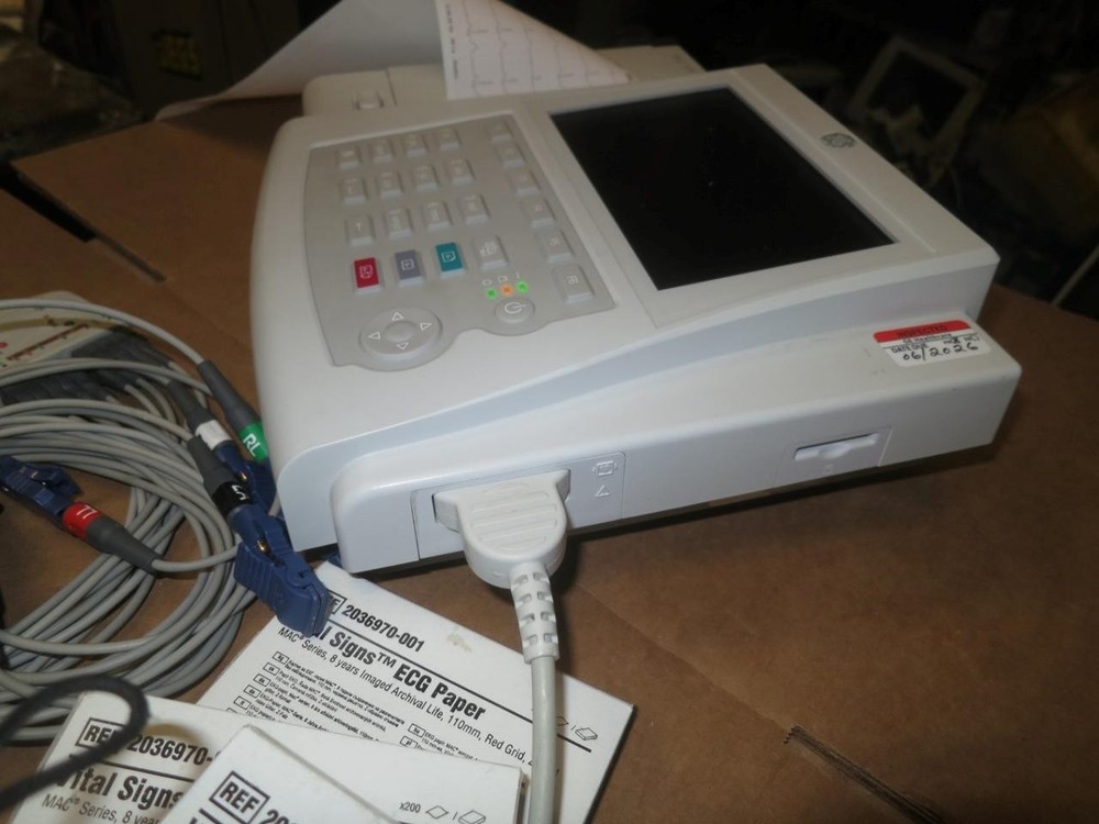 GE MARQUETTE MAC 800 EKG ECG INTERPRATIVE GUARANTEED