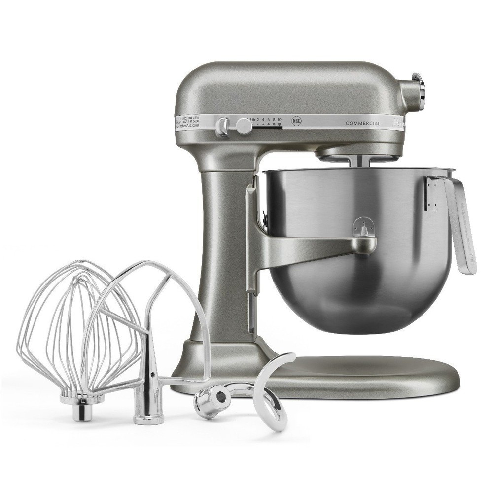 KitchenAid Commercial 8-Quart Stand Mixer | Contour Silver