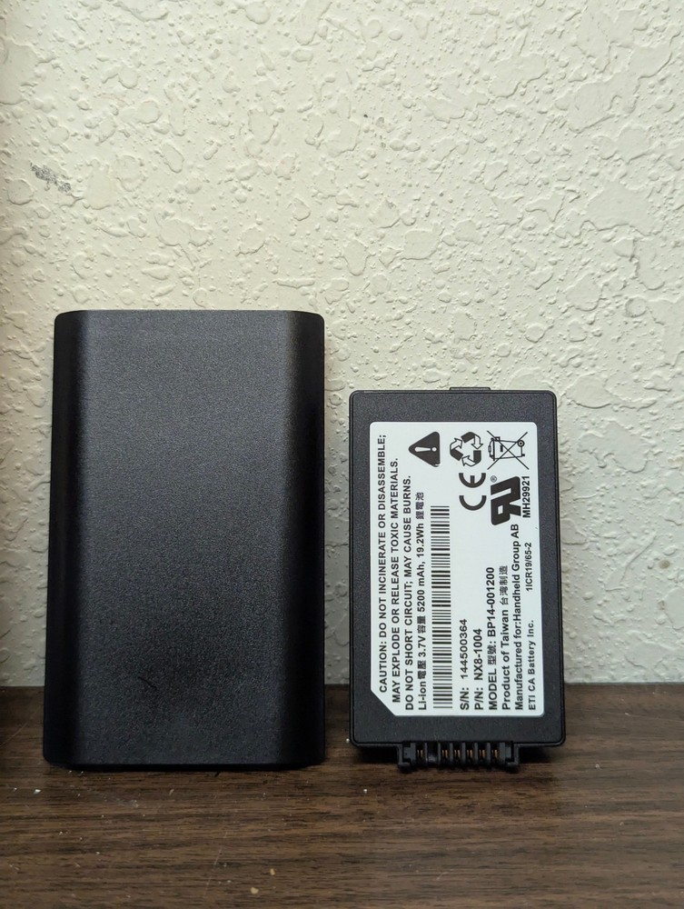 handheld NAUTIZ X8 compact rugged Android data collector; tested, works; reset