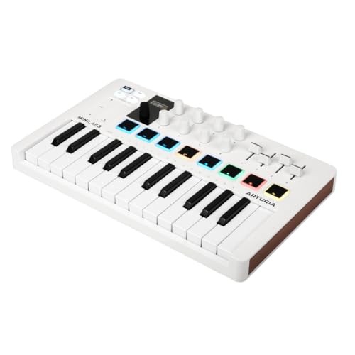 Arturia MiniLab 3 - Universal MIDI Controller - White