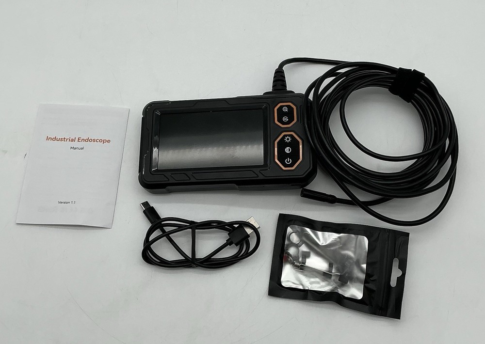 Endoscope Camera With Light, 4.3" Inspection Camera, 1920P HD (open Box).