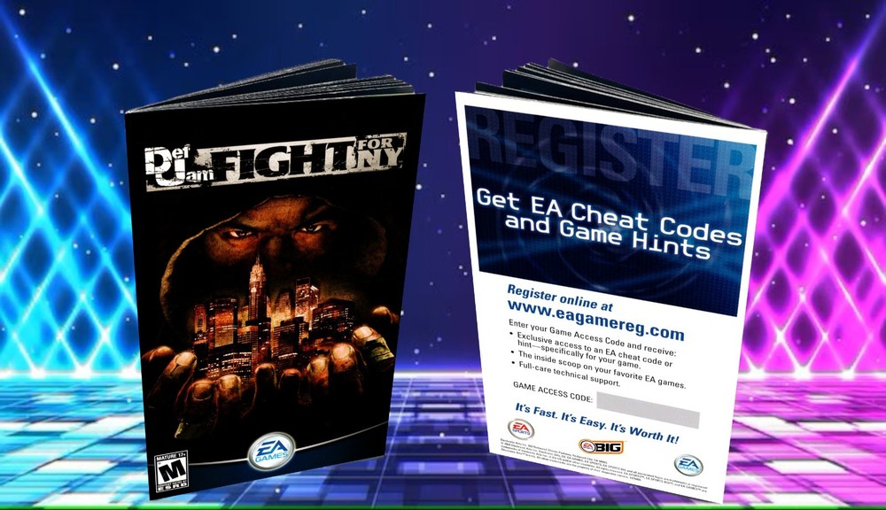 Def Jam Fight for NY PS2 manual