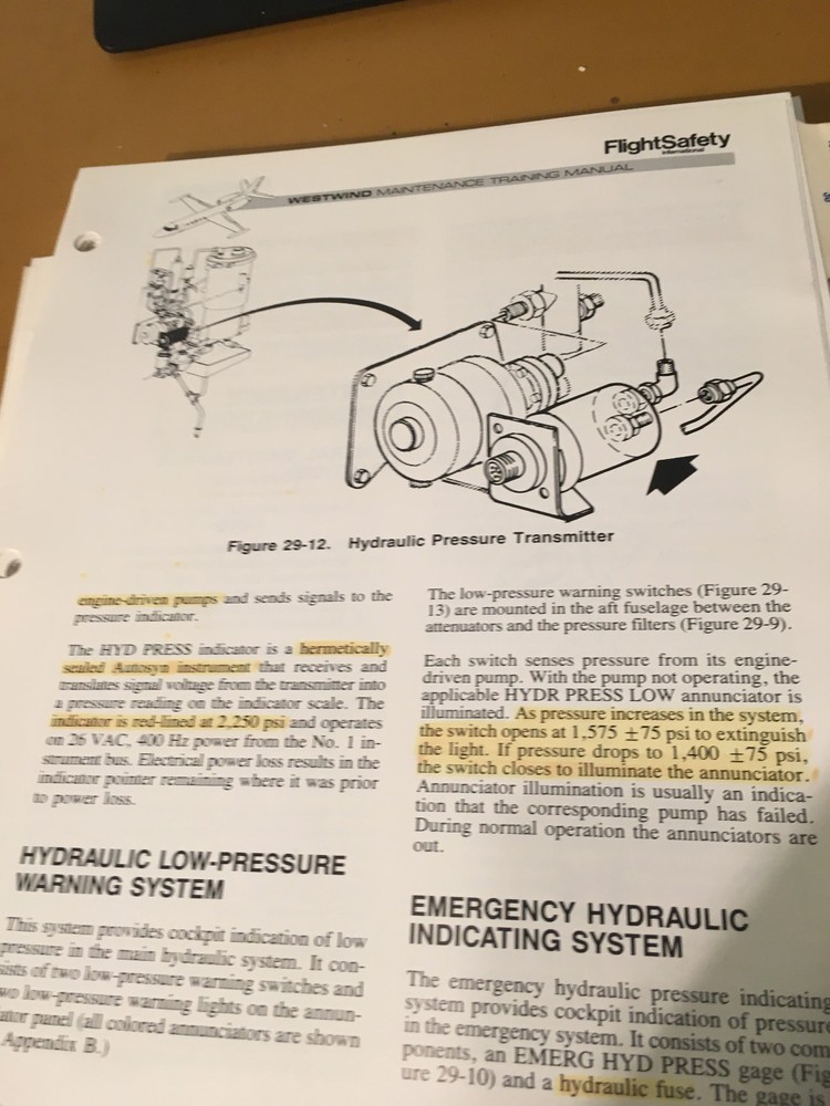 Westwind 1124 and 1124A Maintenance Training Manual