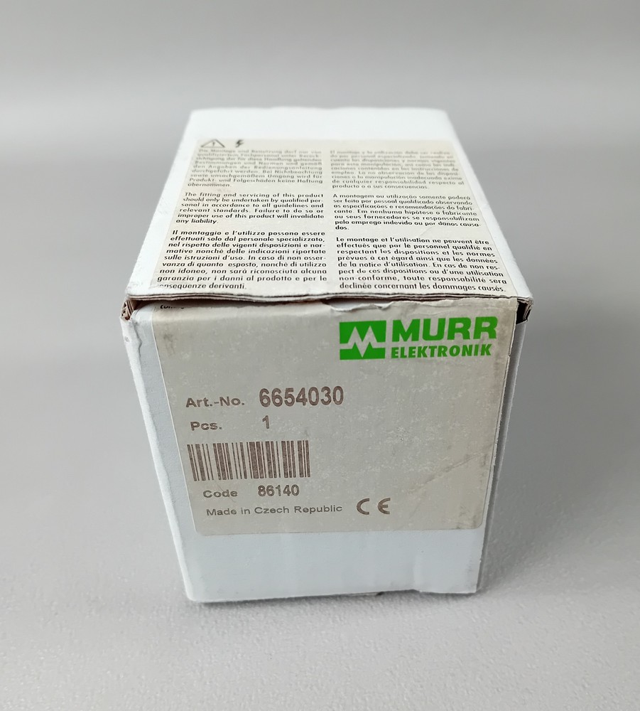 Murr 6654030 New Original Packaging Seal Open