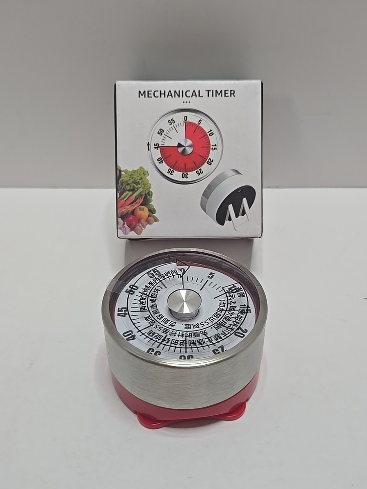 Mechanical Kitchen Timer Reminder No Batteries Needed