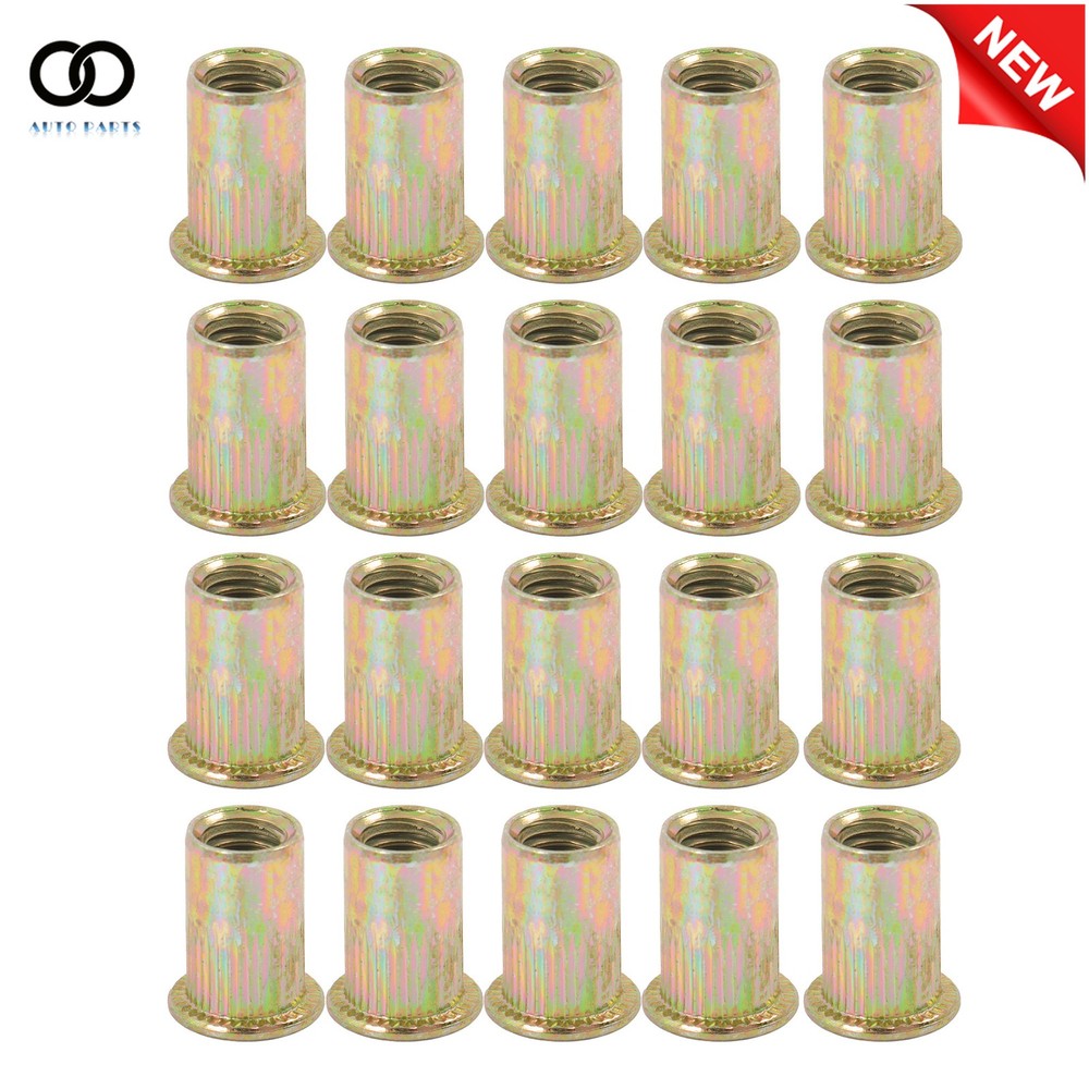 70 Pack Rivet Nuts Tool 14" Hand Riveter with 7PCS interchangeable mandrels