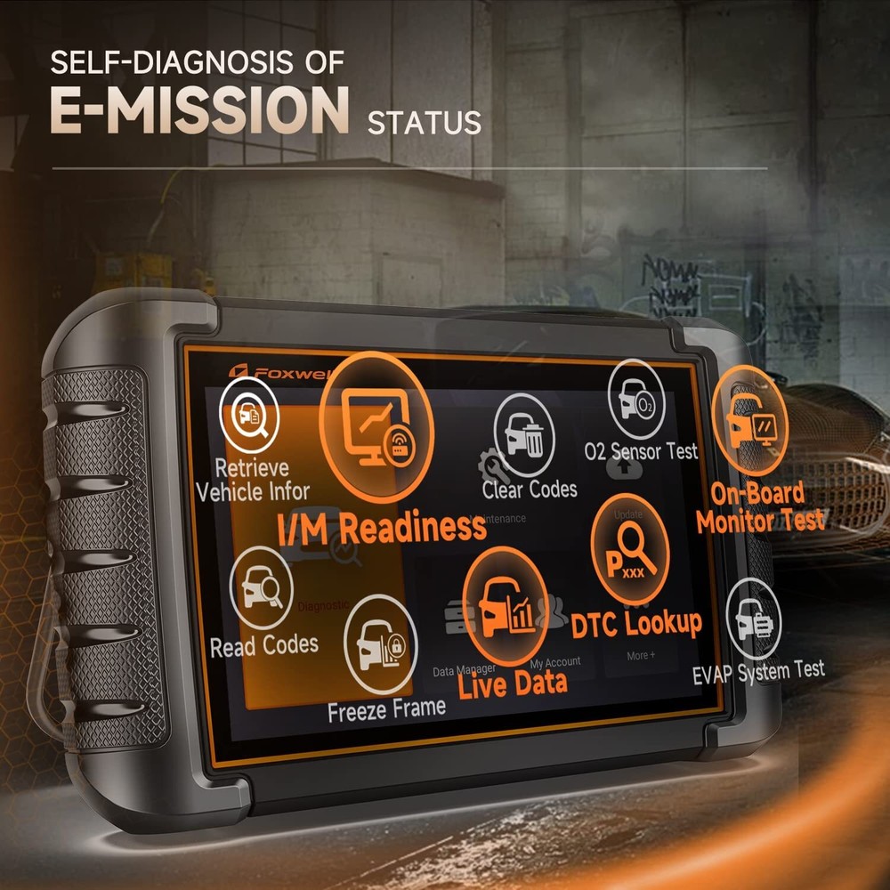 NT809 All System OBD2 Scanner Code Reader Bidirectional ABS SRS Diagnostic Tool