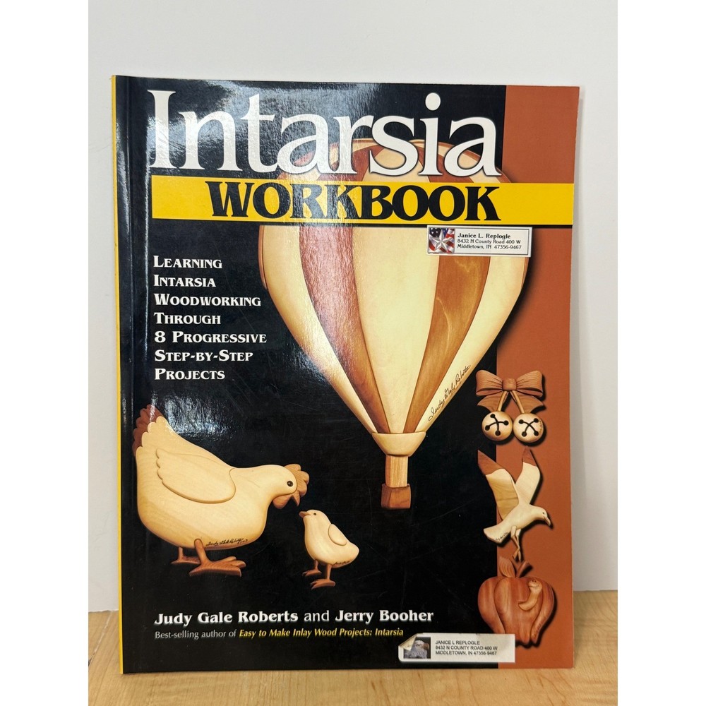 Intarsia Workbook Learning Woodworking 8 Progressive Step by Step Projects Book