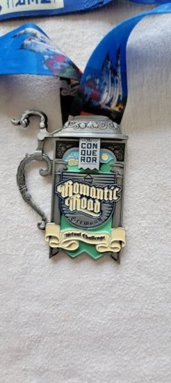 CONQUEROR CHALLENGE MEDAL -  ROMANTIC ROAD - VERY NICE !!
