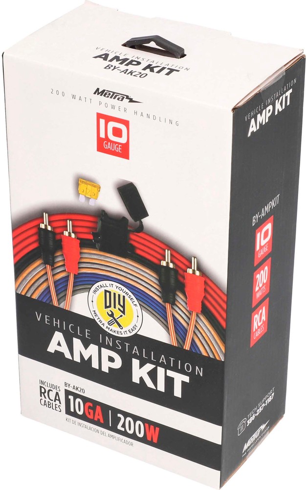 Metra - 10 AWG Amp Kit - Multi