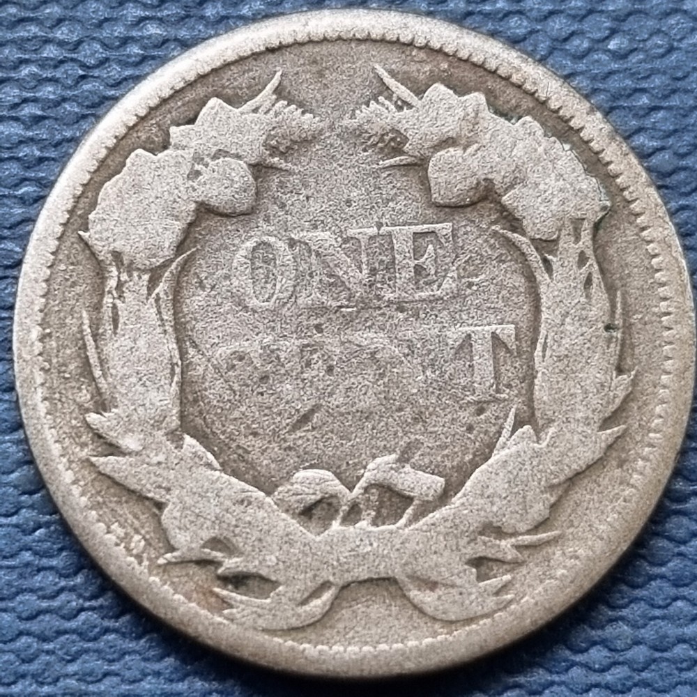 1857 Flying Eagle Cent 1c Circulated #76921