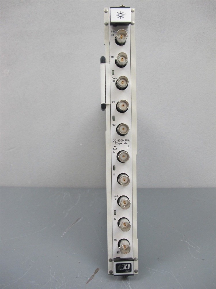 Agilent E1367A 75 ohm RF MUX VXI Module w/HP E1403B Adapter