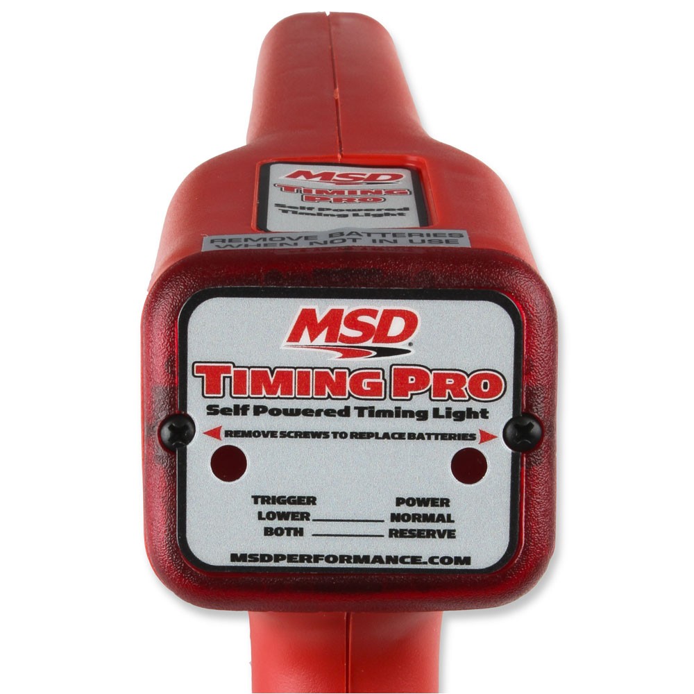 MSD Timing Light 8991; Self-Powered with Inductive Pickup