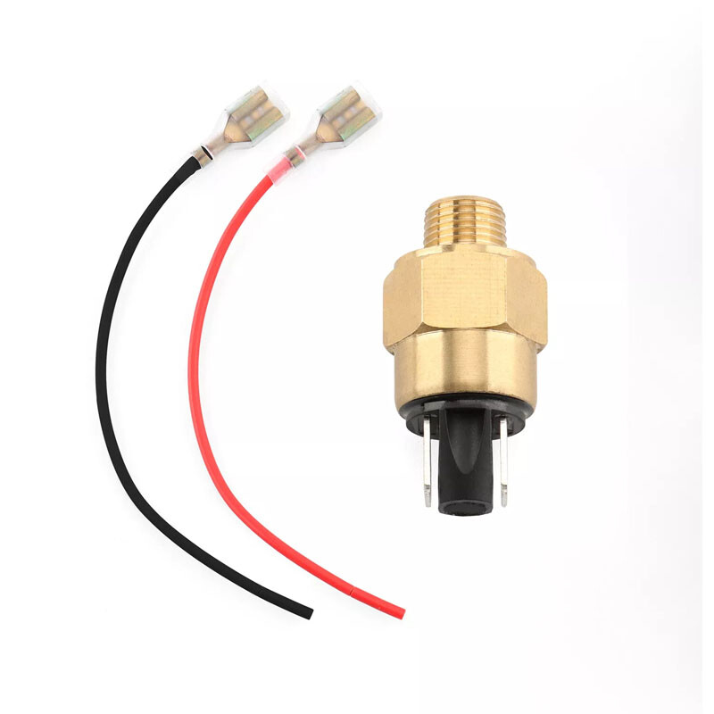 Hydraulic Brake Stop Light Switch with Cable Replacement Fit for Harley Davidson