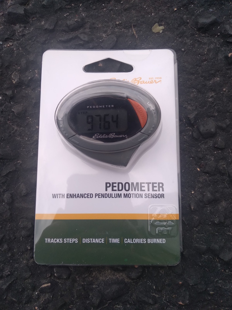 NEW Eddie Bauer Pedometer Digital Step Counter