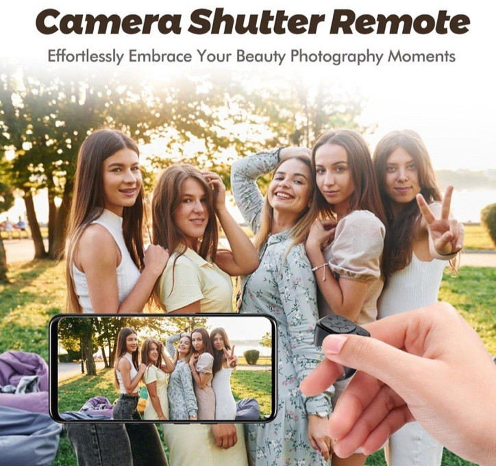 Tiktok Scrolling Ring Remote Control Suitable for Iphone, iPad, Pink , 2 Pack