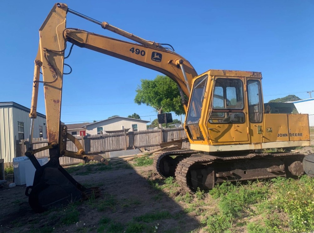 490 john deere excavator