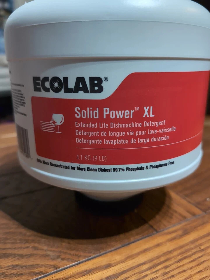 Ecolab Solid Power XL Dish Machine Detergent