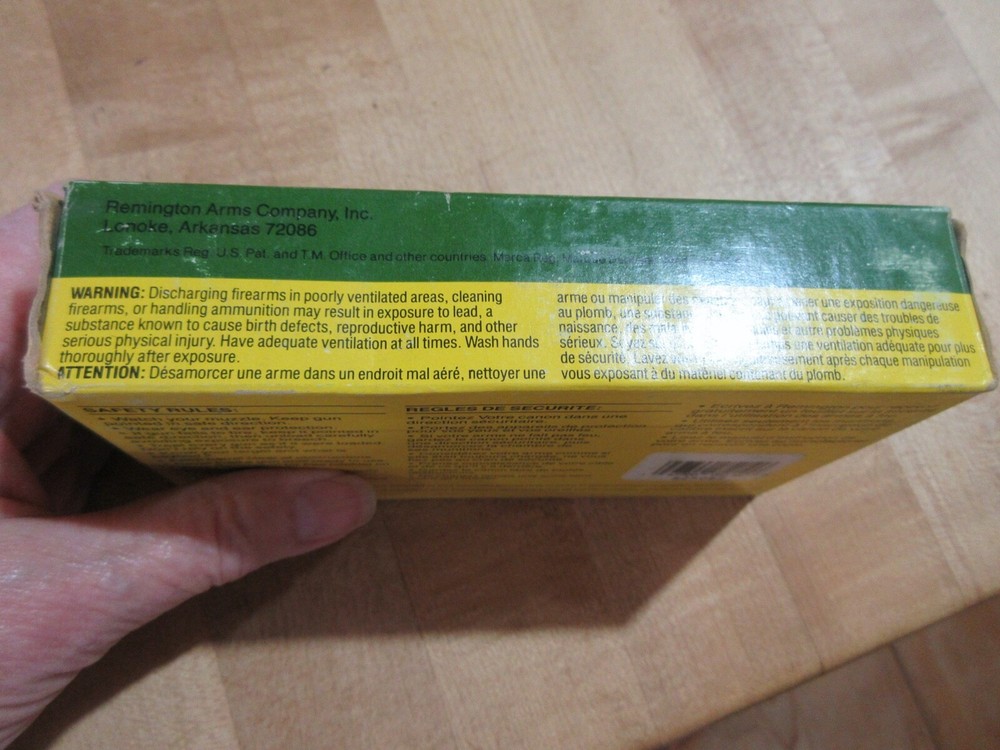 Empty Ammo Box Remington 25-06 with insert (w15) # 36